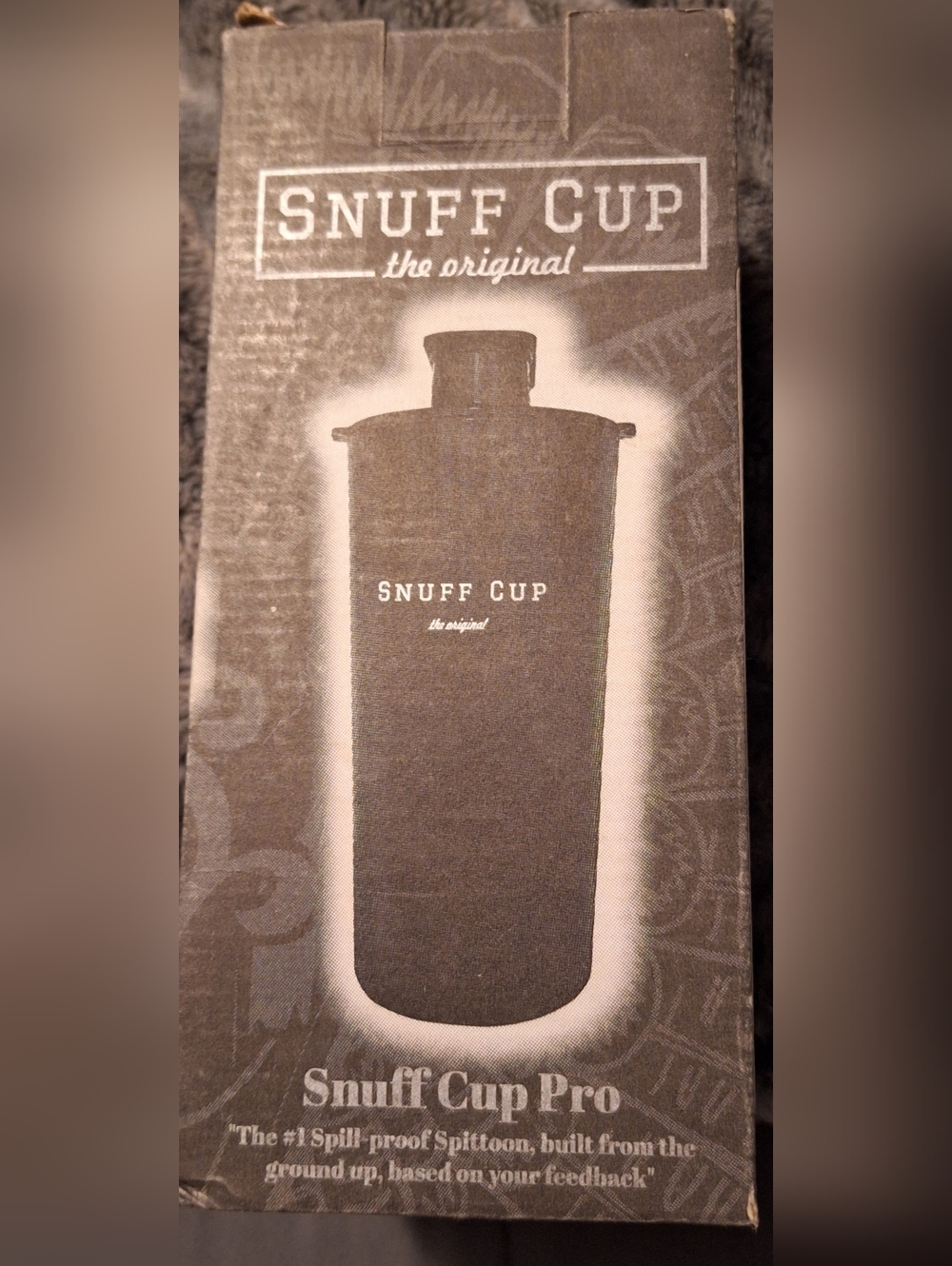 Snuff Cup Original Black Travel Mug